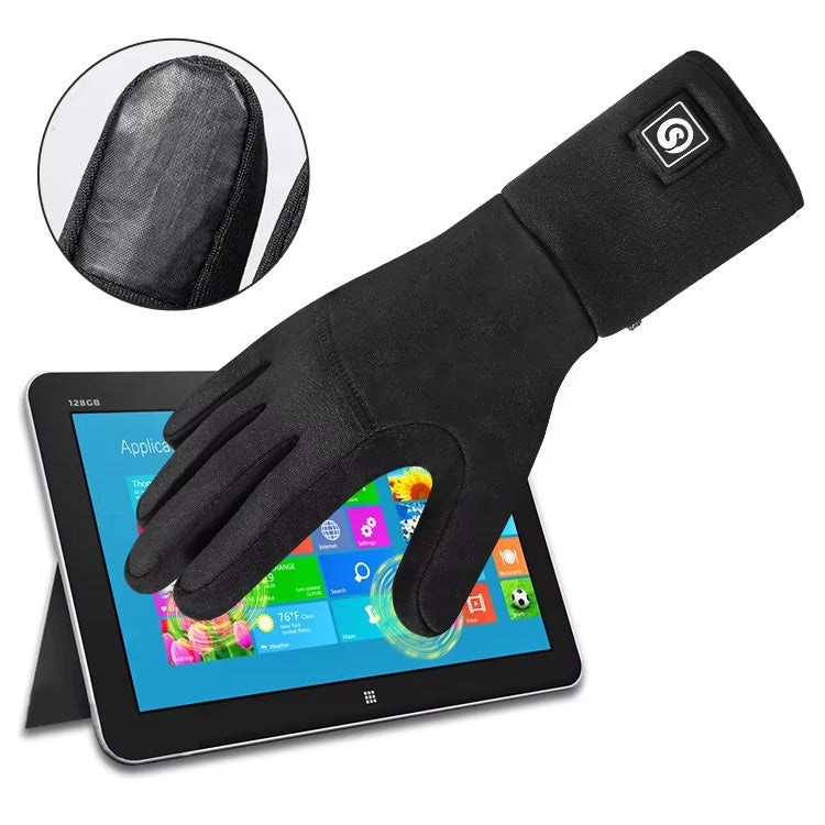 SlopeLine Pro Heated Ski Gloves – Waterproof, Rechargeable & Touchscreen-Ready