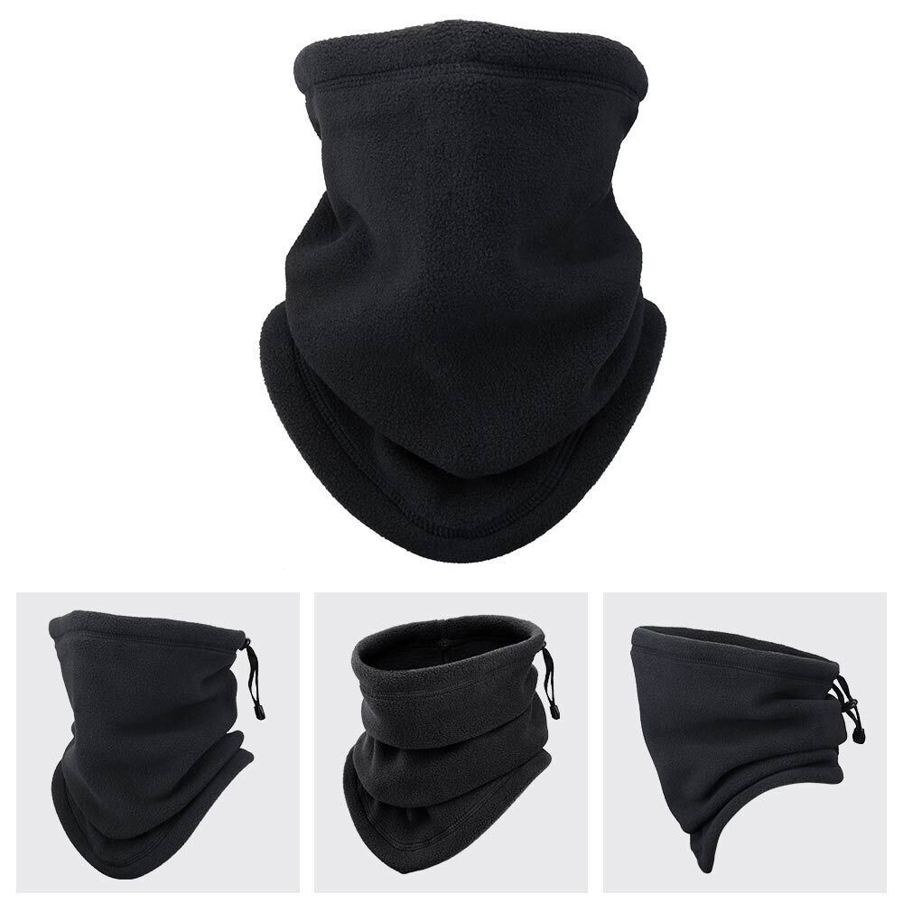 SlopeLine Fleece Ski Neck Warmer | Windproof Winter Face Gaiter
