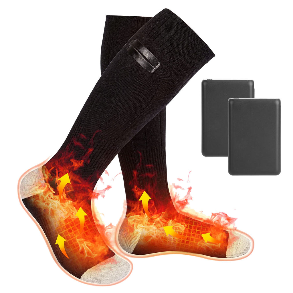 SlopeLine™ Heated Socks — Rechargeable Thermal Comfort for Winter Adventures