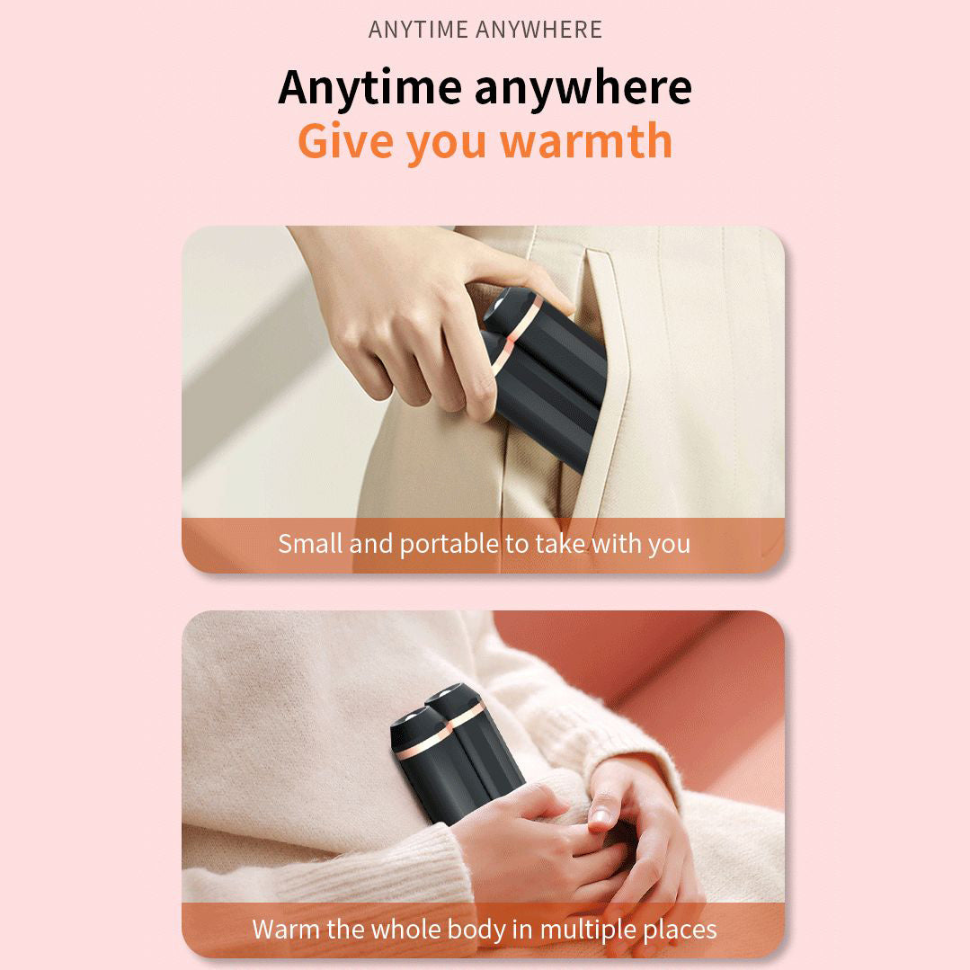 SlopeLine Dual Magnetic Hand Warmer | Rechargeable Pocket Heater