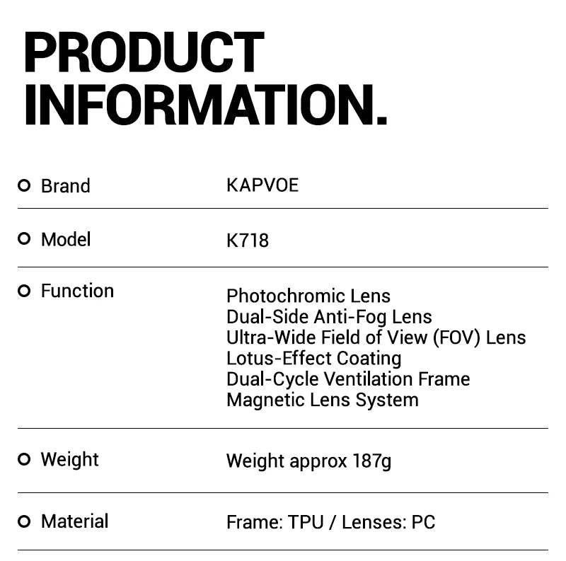 SlopeLine Magnetic Anti-Fog Ski Goggles – UV Protection & High-Contrast Lenses